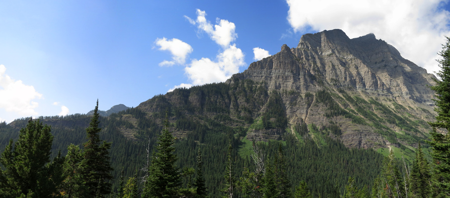 Mt. Lineham from the Trail