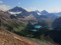 Mt. Fryatt and the Upper Geraldine Lakes Summer