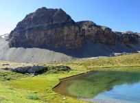 Helen Lake and Crystal Ridge Fall